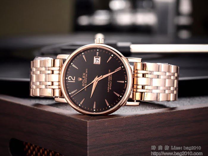 ROLEX勞力士 全自動機械機芯 316L精鋼表殼 男士腕表  wssb4003